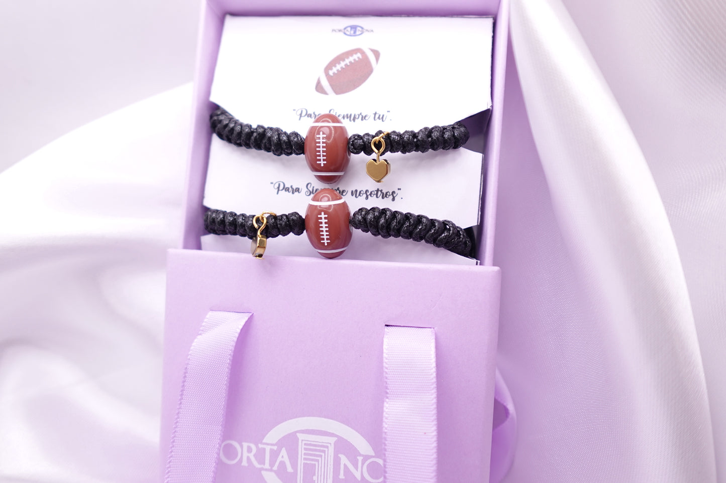 PULSERAS PAREJA BASQUET