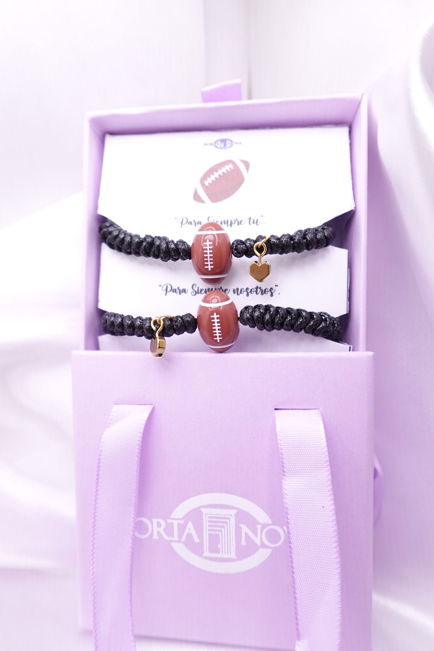 PULSERAS PAREJA BASQUET