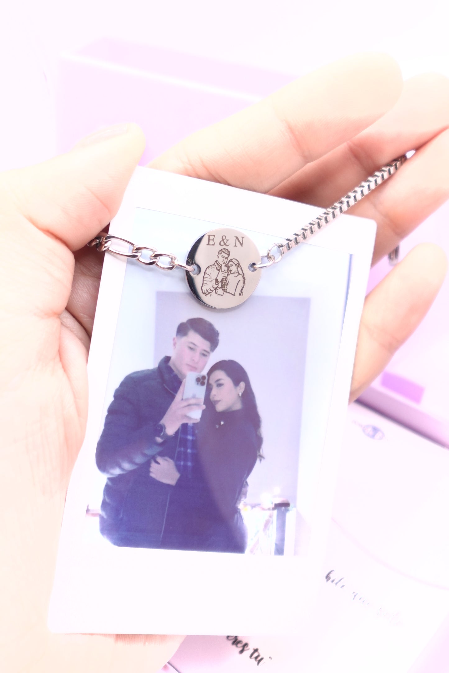 ESCLAVA CON FOTO PERSONALIZADA