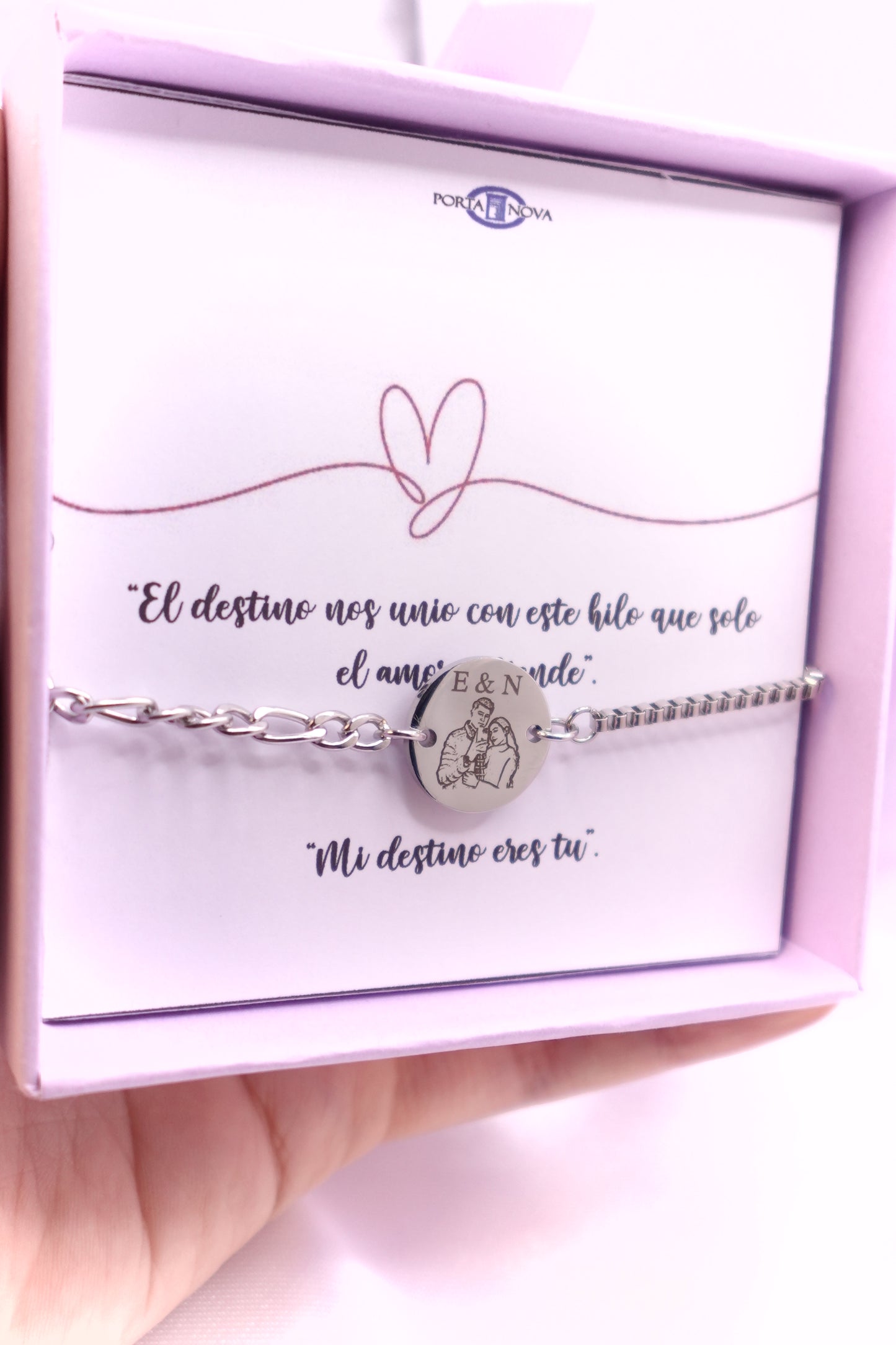 ESCLAVA CON FOTO PERSONALIZADA