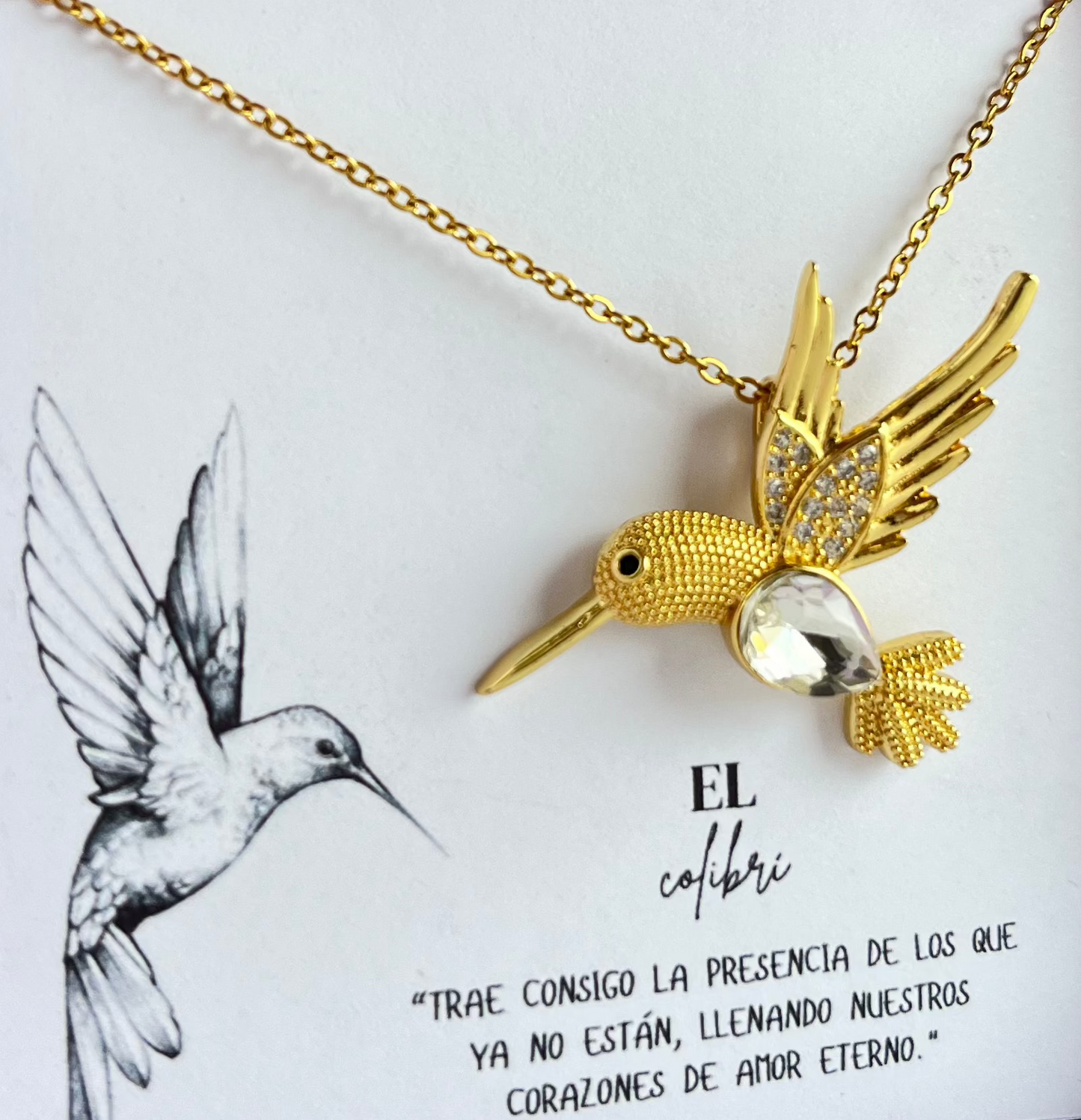 Collar colibri