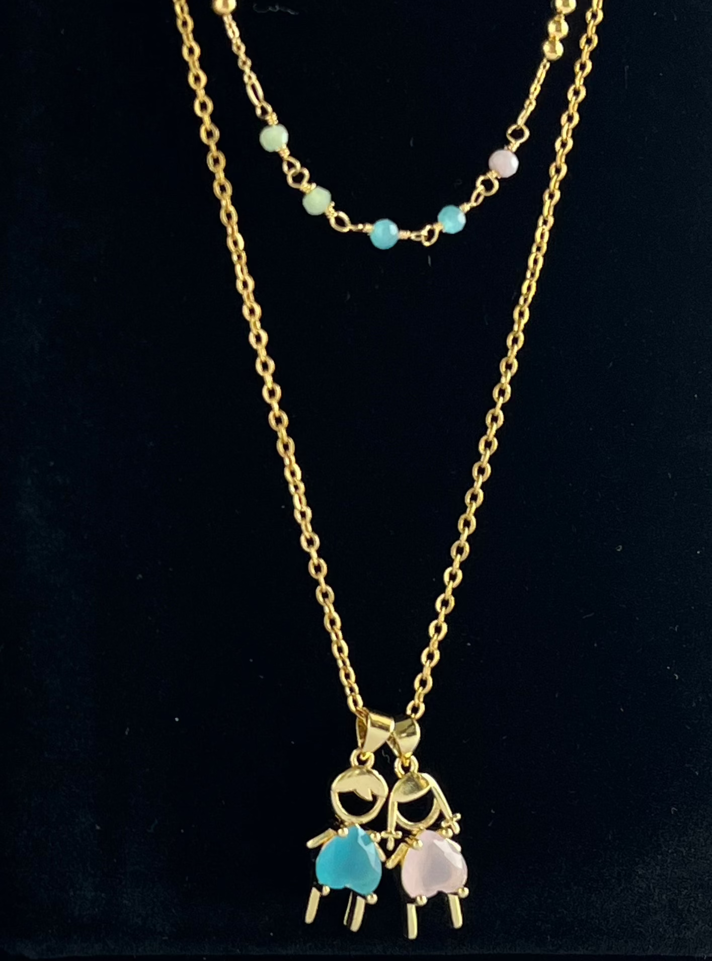 Collar con cristal