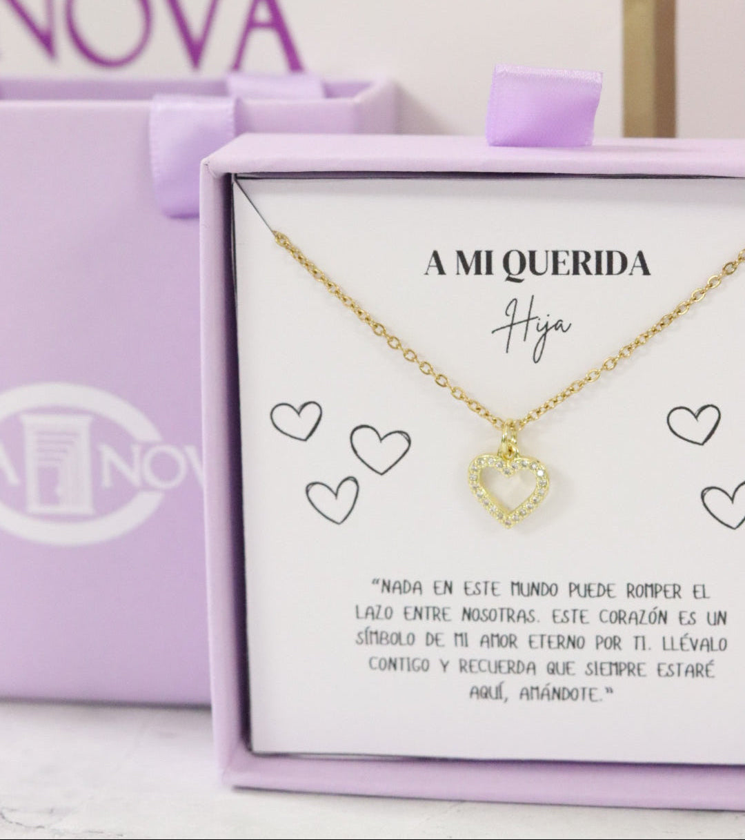 COLLAR QUERIDA HIJA COR