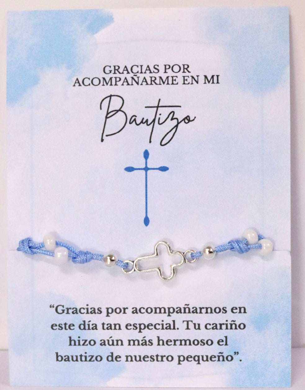 PULSERA DE RECUERDO AZUL