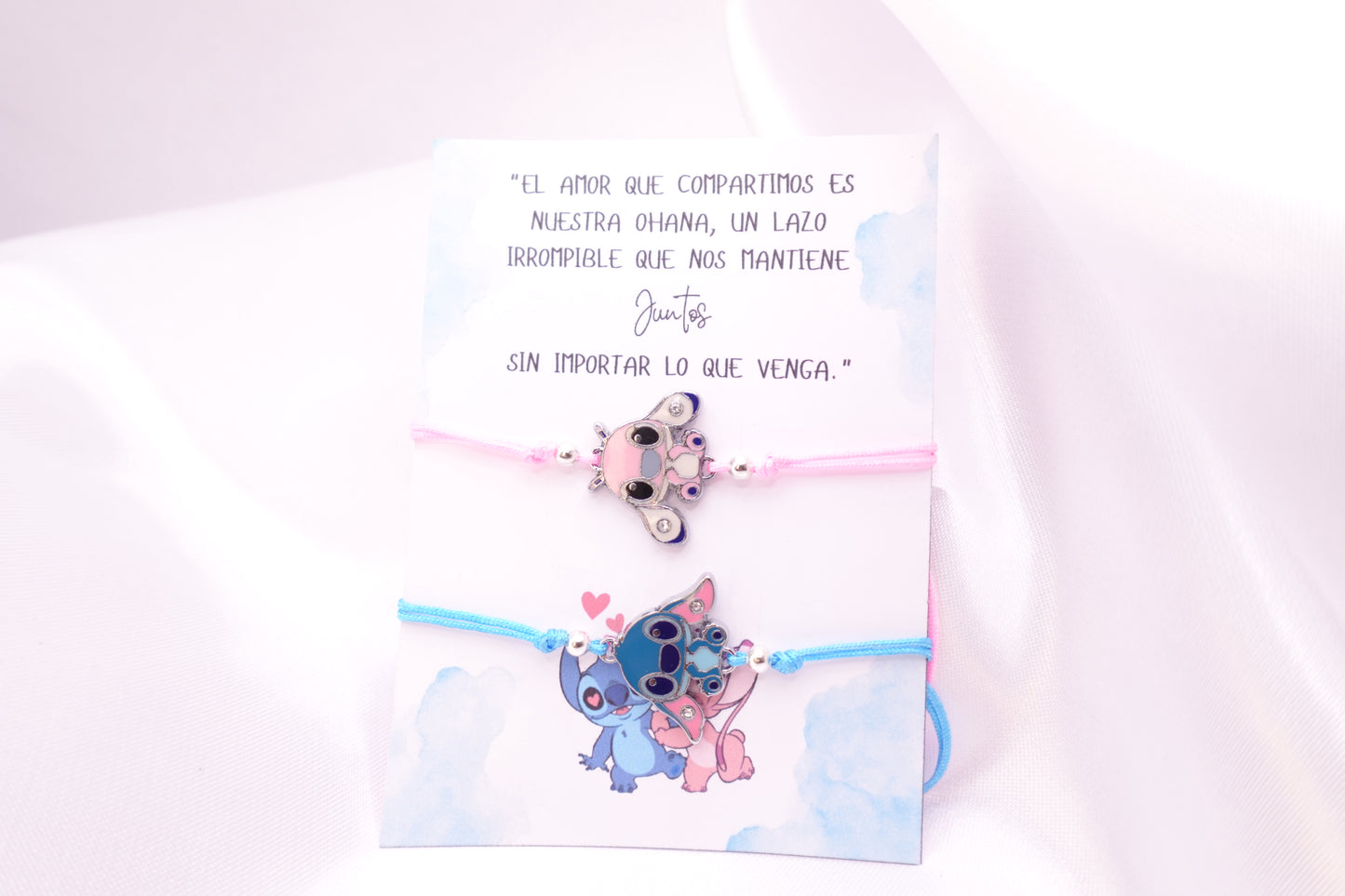 PULSERAS PARA AMIGAS DE LILO Y STITCH