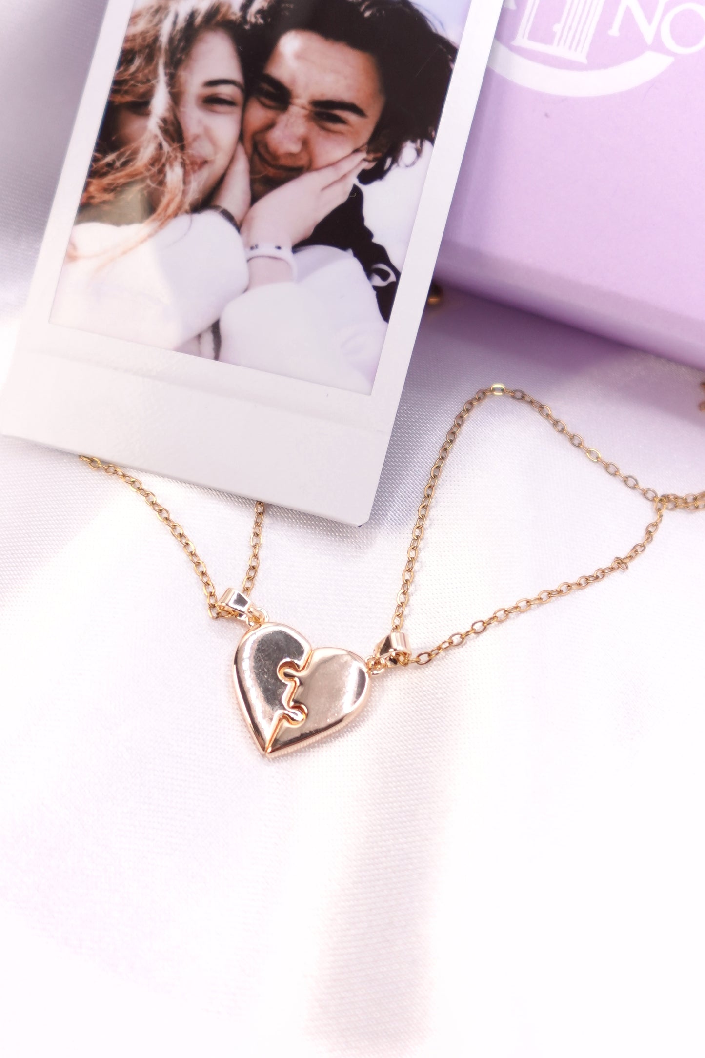 COLLAR CORAZON PAREJA PARTIDO