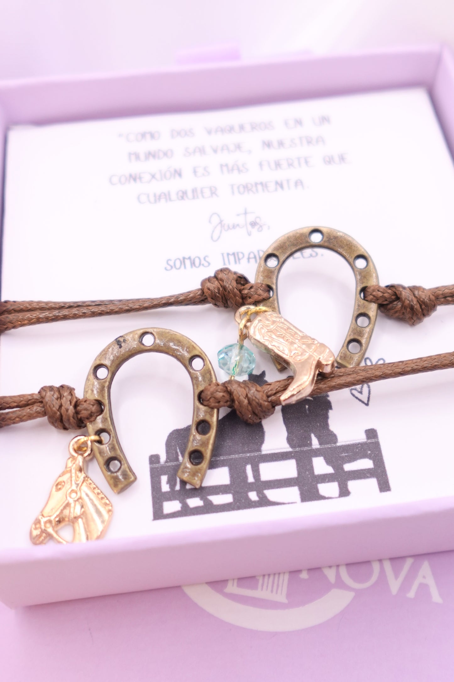PULSERAS DE HERRADURA PARA PAREJA