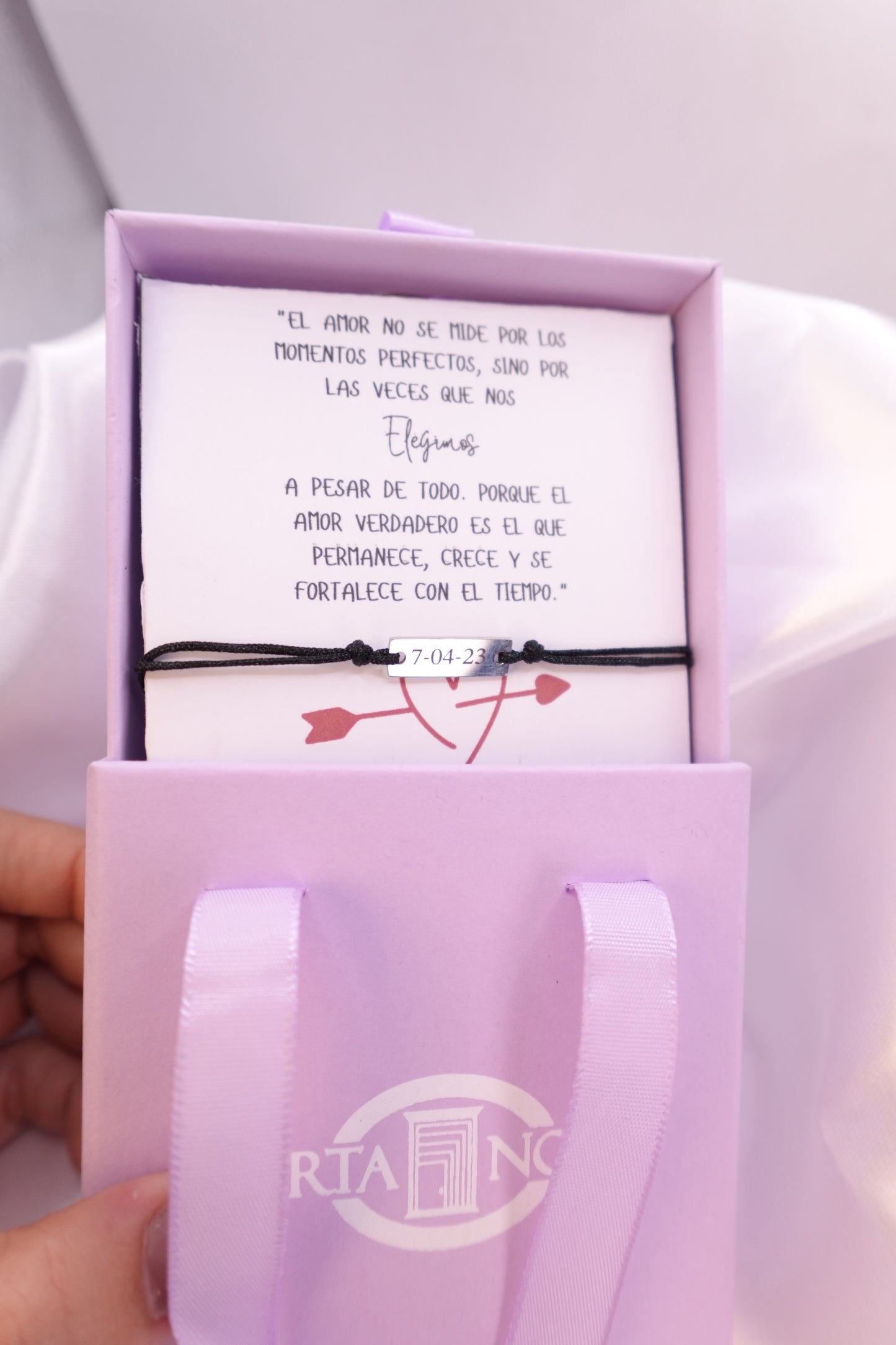 PULSERA PLAQUITA PERSONALIZADA
