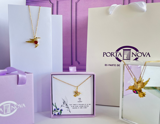 Collar colibri
