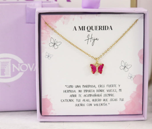 COLLAR QUERIDA HIJA MINI MAR