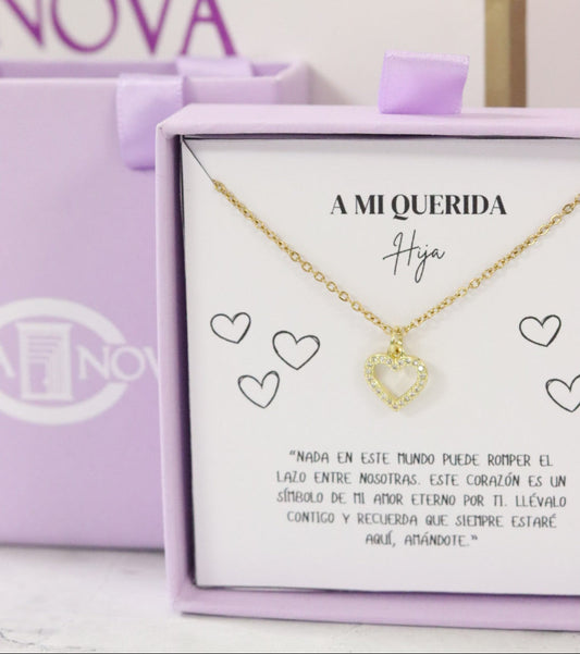 COLLAR QUERIDA HIJA COR