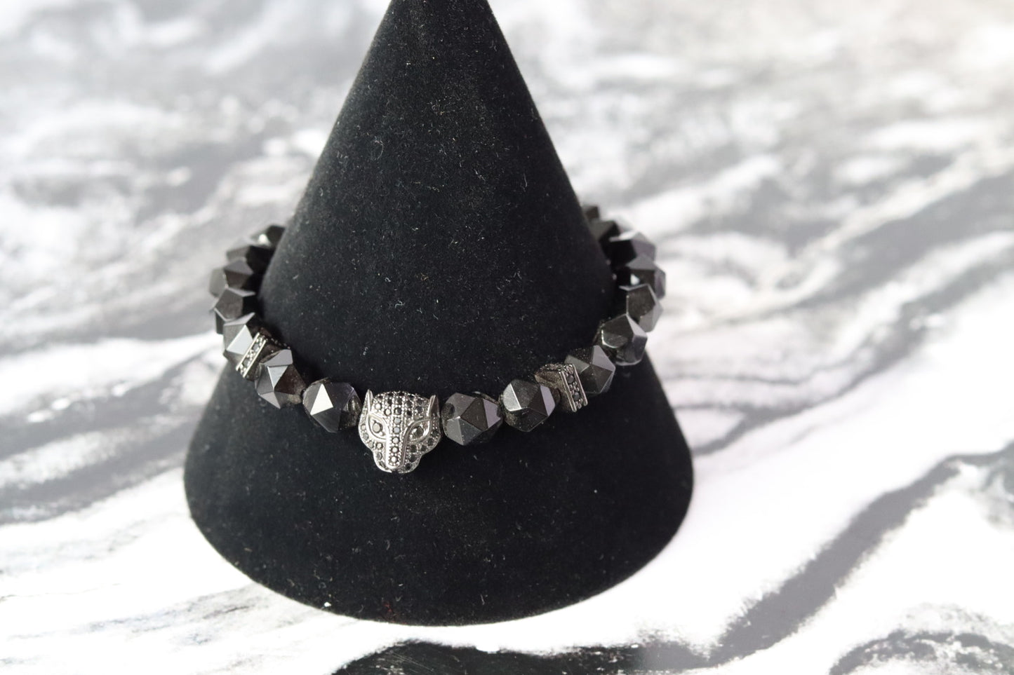 PULSERA PIEDRA FACETADA