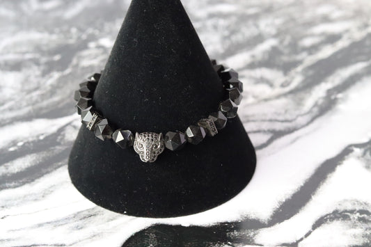 PULSERA PIEDRA FACETADA