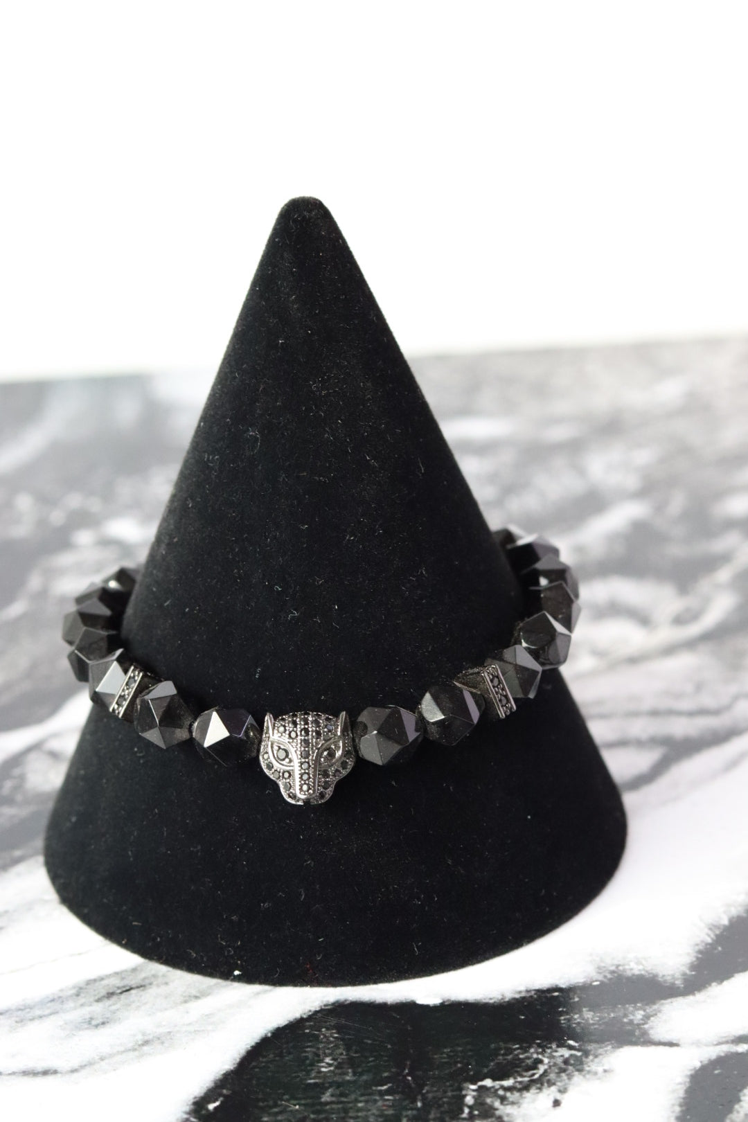 PULSERA PIEDRA FACETADA