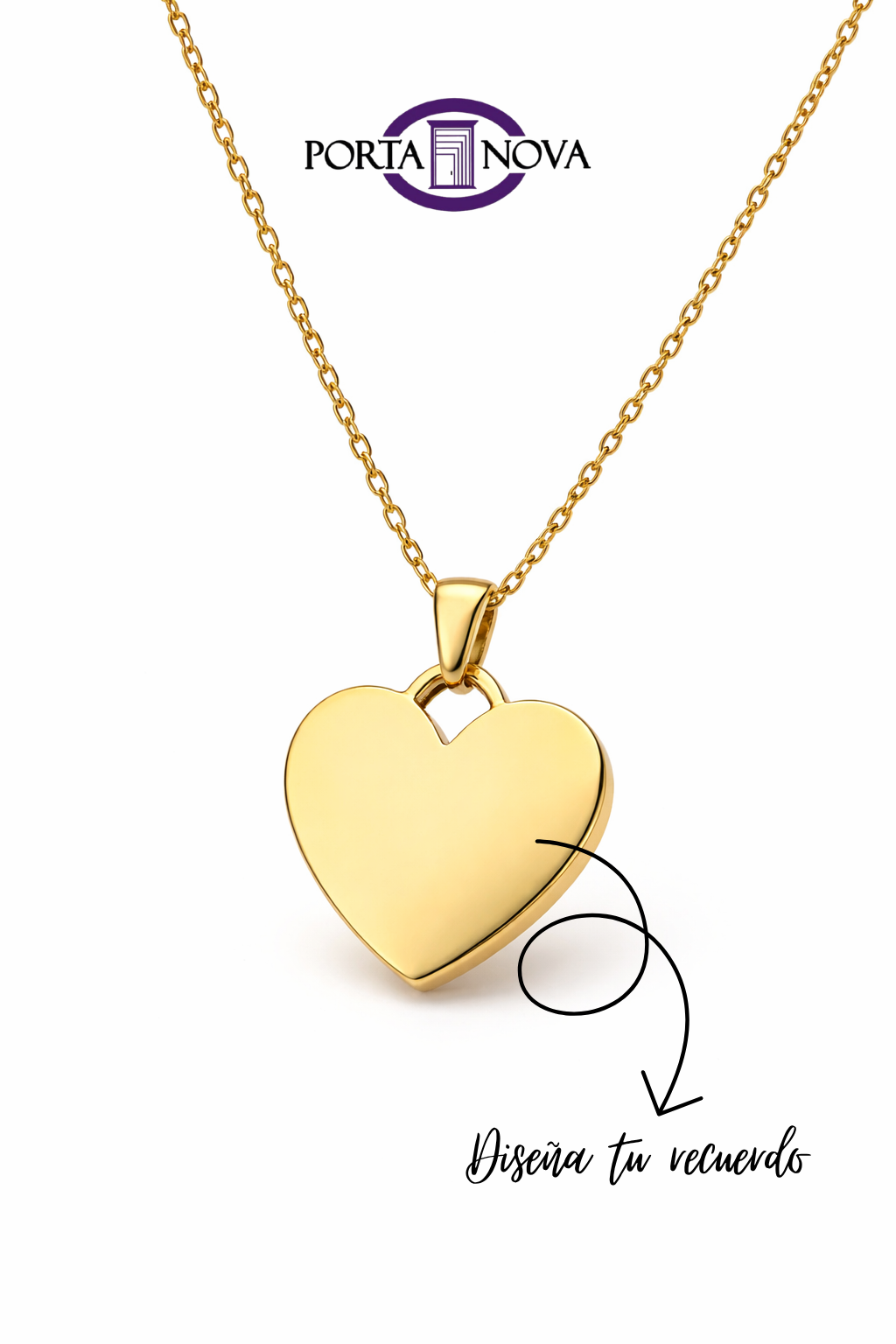 COLLAR MEDALLA CORAZON